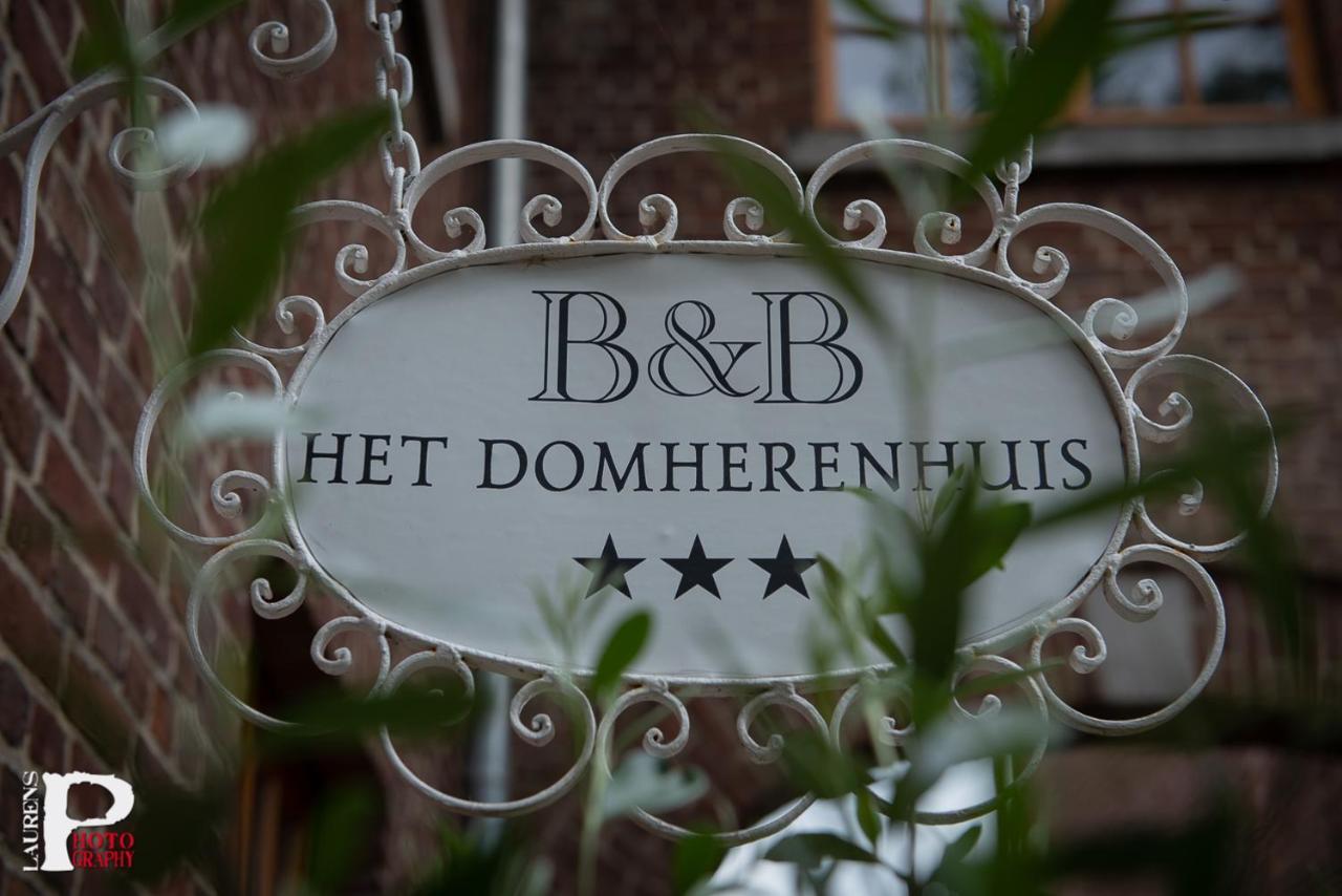 Het Domherenhuis Heusden-Zolder Buitenkant foto